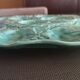 Cedon blue ceramic oyster tray - Gien - 1960s