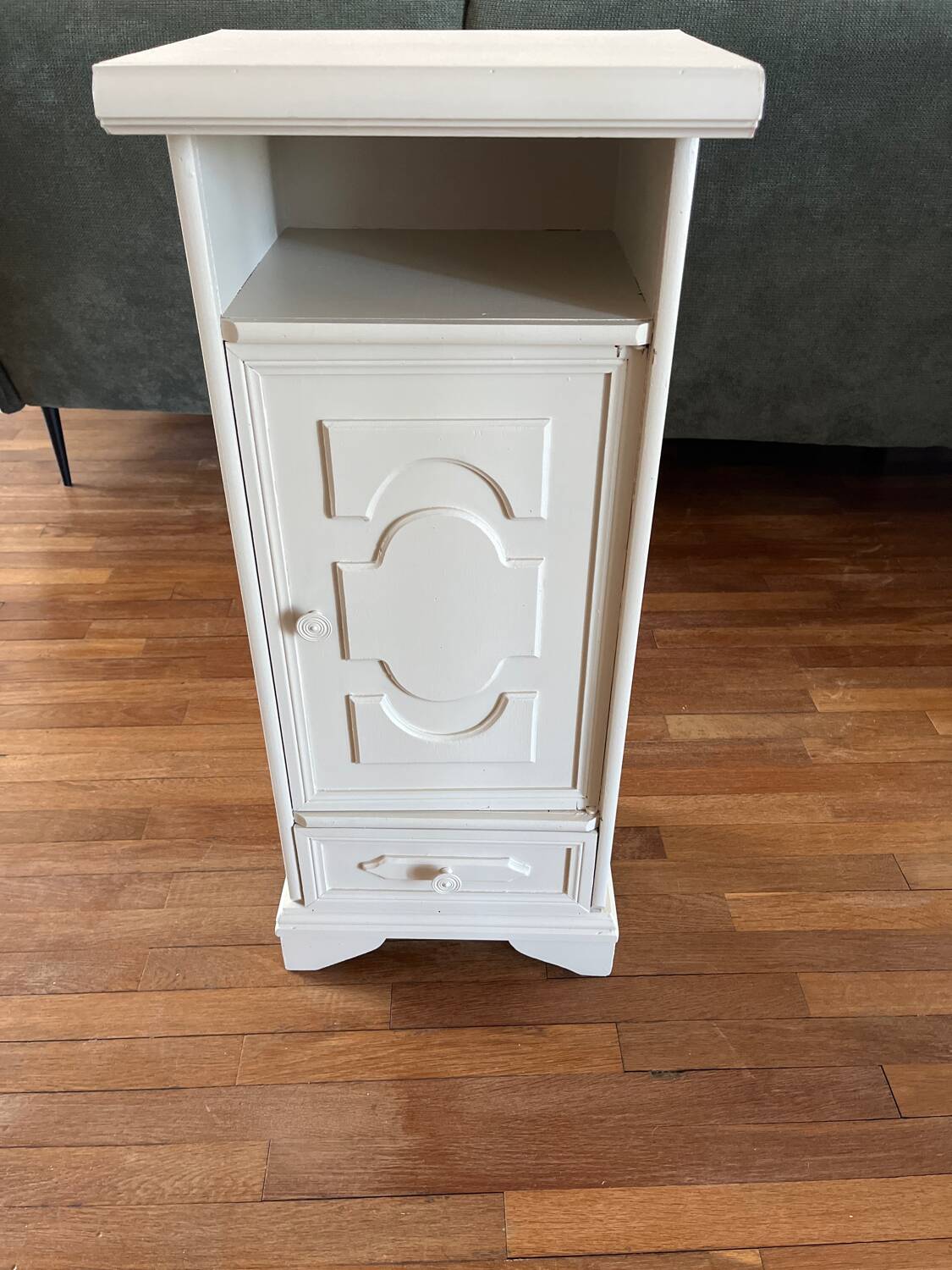 Antique bedside table refurbished