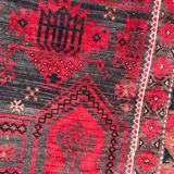 Tapis ancien  afghan Turkmen belutch fait main 110x220 cm