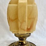 Antique Art Deco skyscraper ceiling chandelier