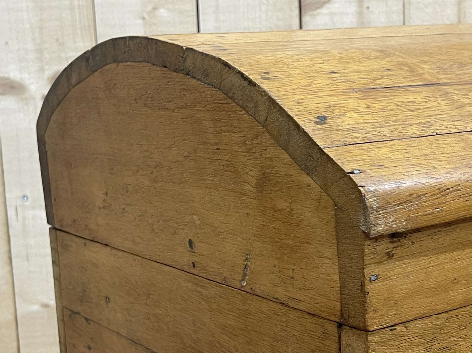 English mahogany chest from the 1950s