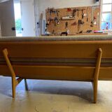 Vintage Scandinavian bench, Scandinavian teak sofa from the 60s, 70s