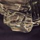 Cut crystal bowl signed daum france a459