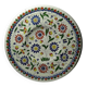 Thun enamel plate signed Schoch-Läderach, antique, Swiss, handcrafted and rare.