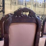Set of 11 Louis XIII - Renaissance style chairs