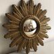 Antique sun mirror, witch's eye 1960