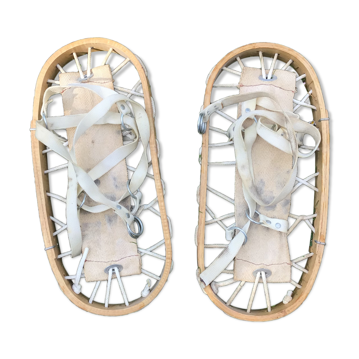 Vintage snowshoes