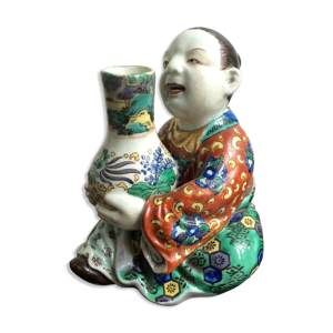 vase personnage porcelaine