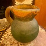 G de Feure glass paste pitcher