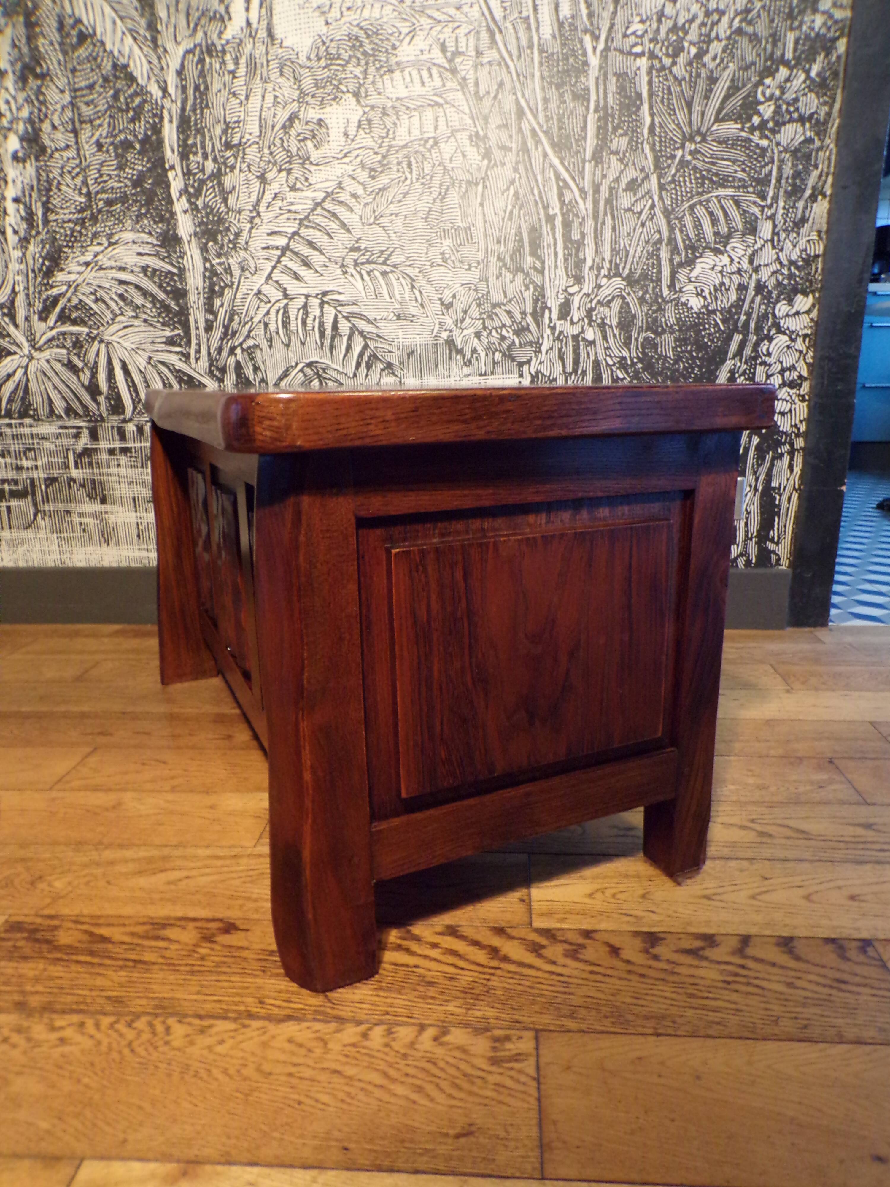 Brutalist Aranjou chest