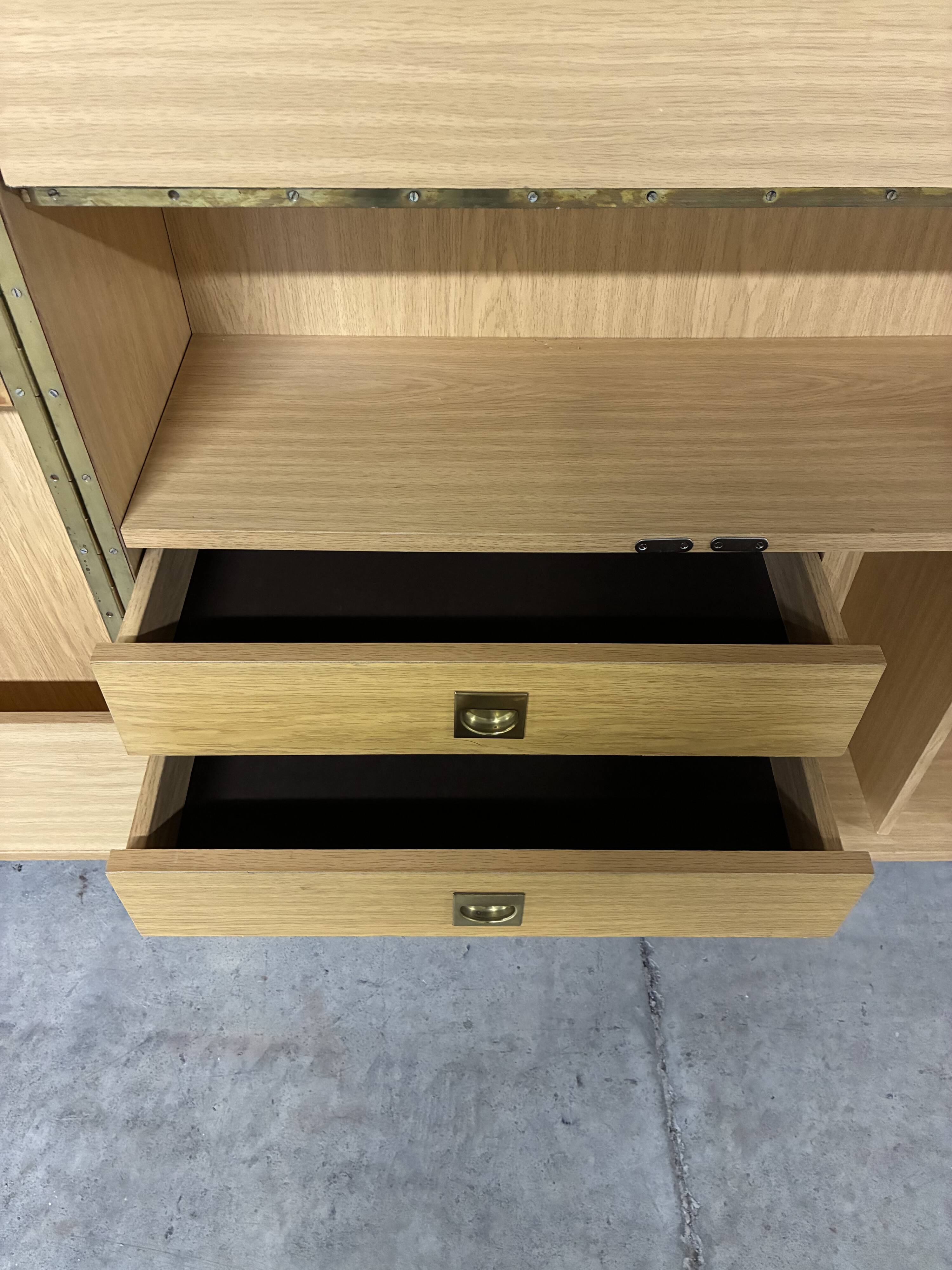 Compact vintage secretary desk box.