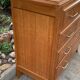 Vintage compass feet dresser