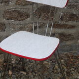 Chaise formica pieds Eiffel