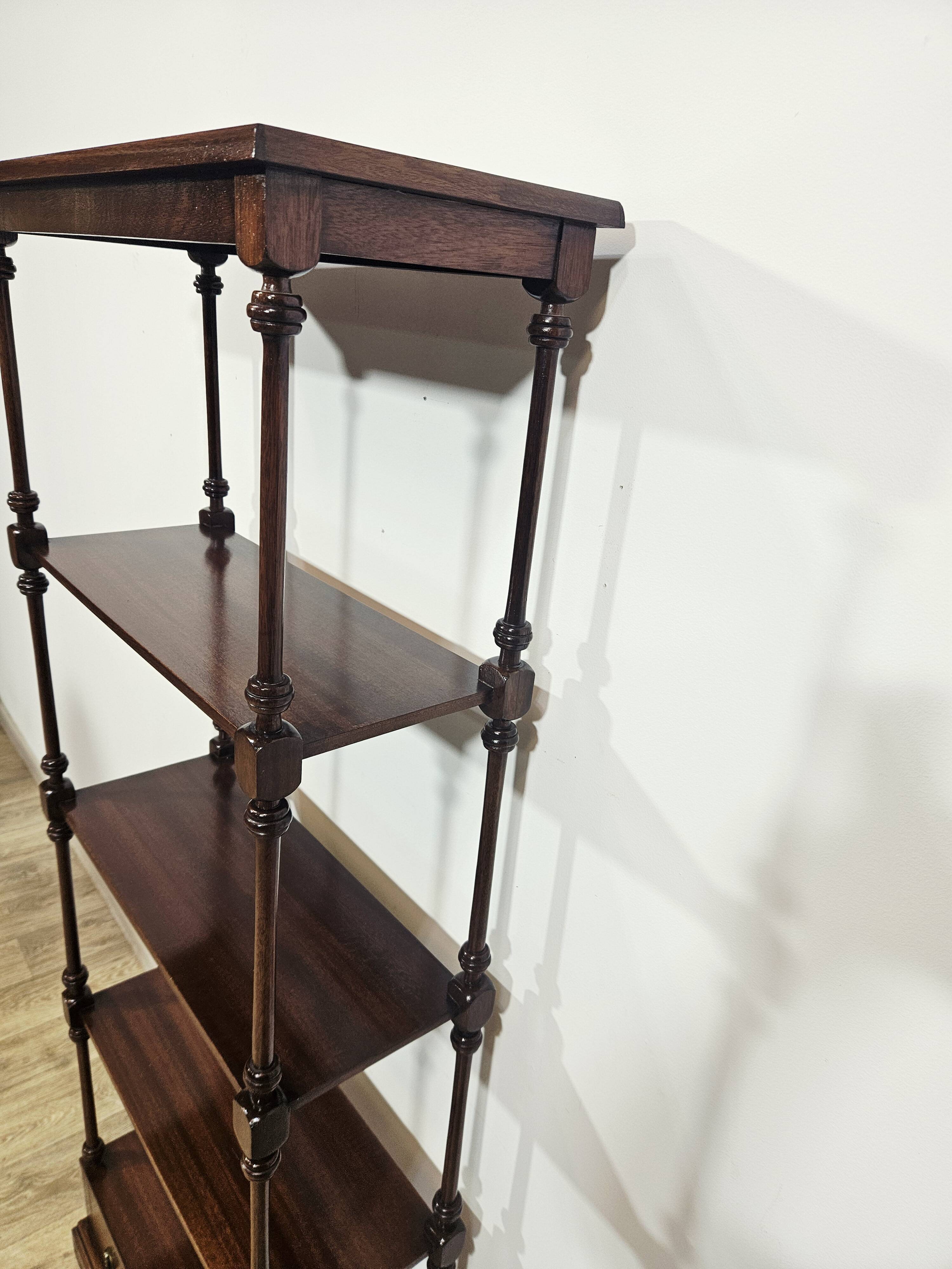 Stylish mahogany shelf/England/mid. 20th century/Classic/Unique