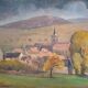 HSP painting "Autumn mist at Chamboeuf" (42) by Auguste Mallard (1895-1965)