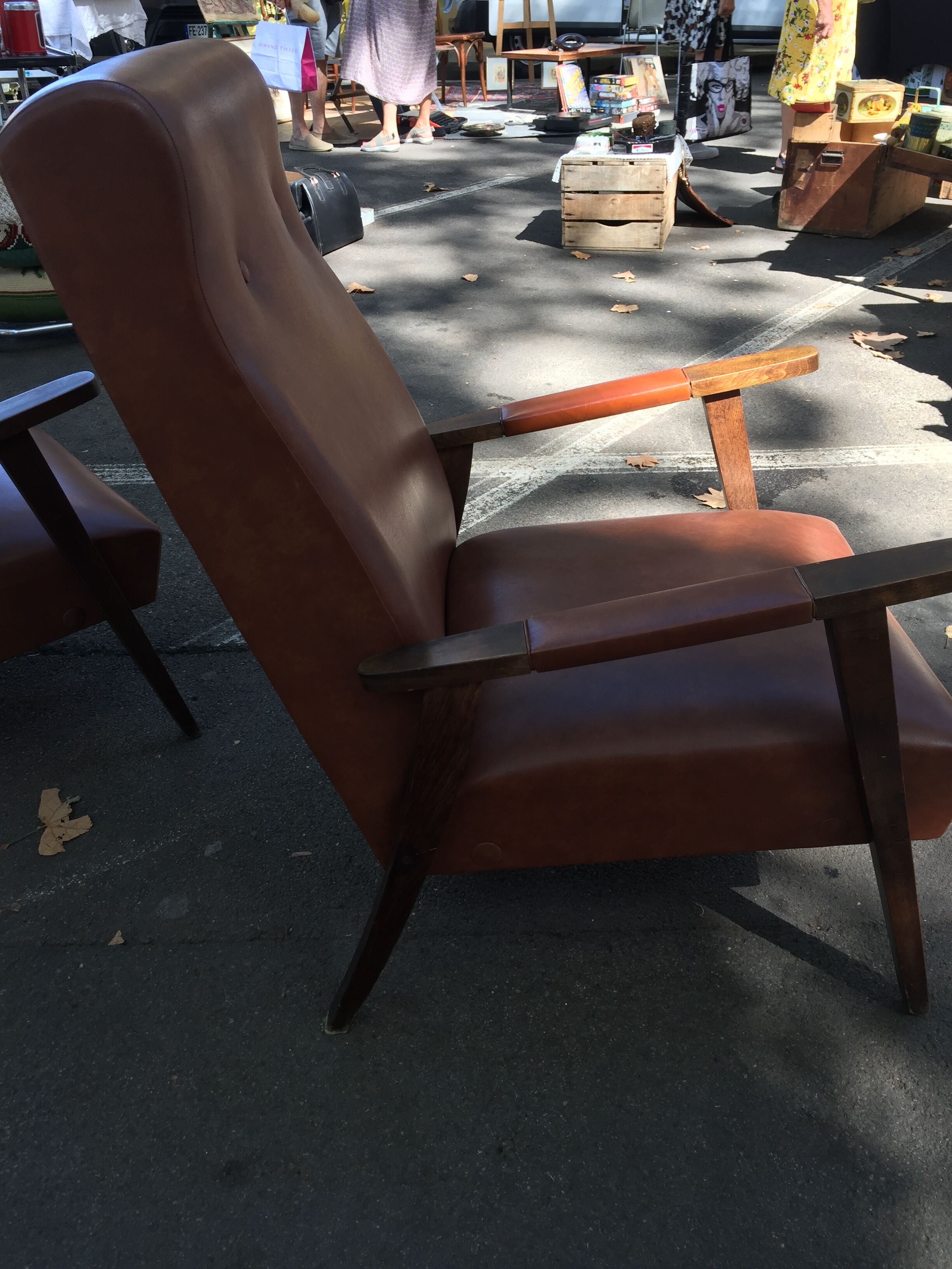 Paire de fauteuils 1950/1960