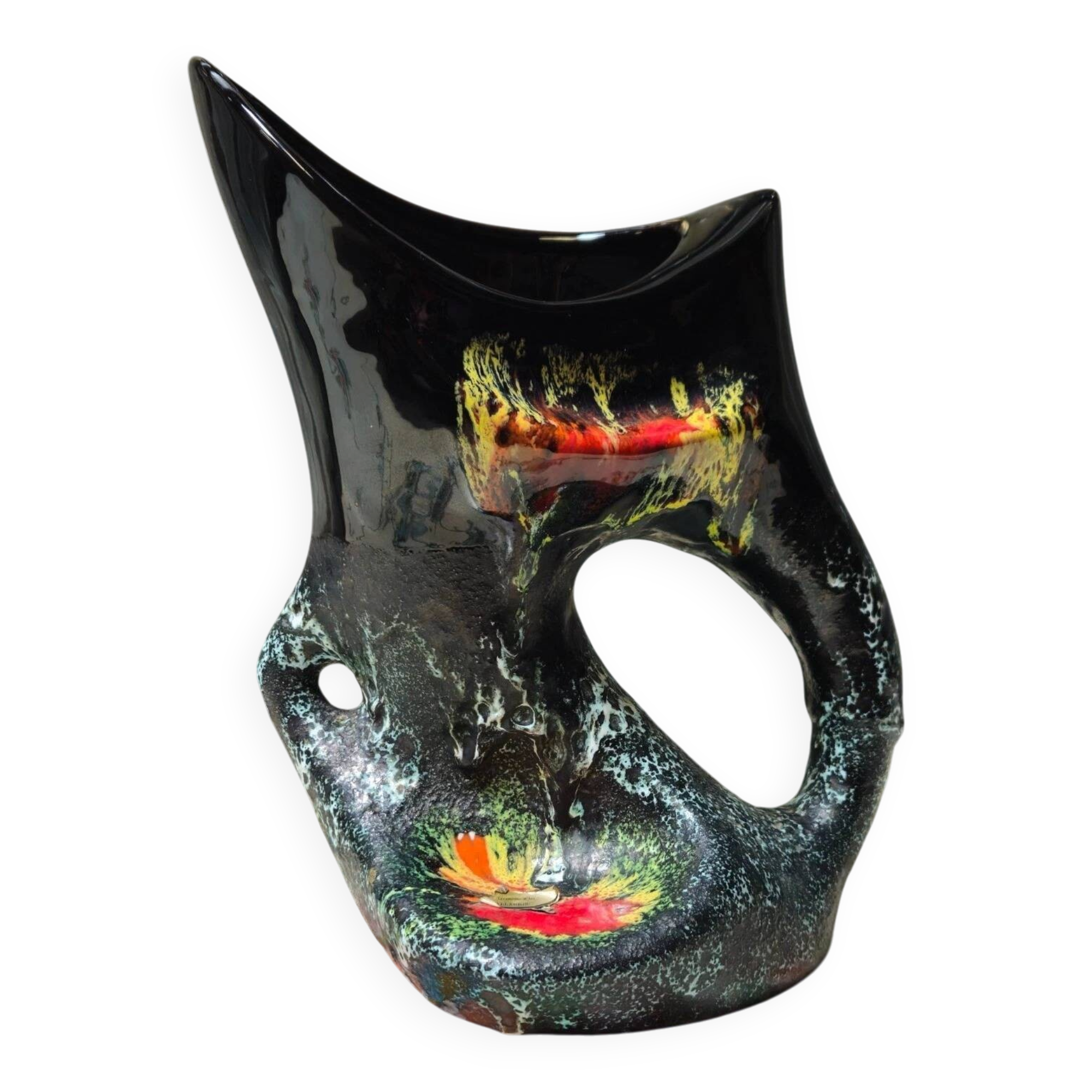 Large Vase Vallauris – Art Ceramics – Work from the 50s/60s