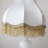 Marble and brass lamp