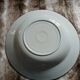 6 mismatched antique deep plates