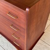 Vintage chest of drawers with 4 drawers, splayed legs circa 1960s
