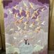Canvas tapestry vintage oiseleur du monde