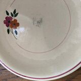 11 plates vintage 40s, floral pattern