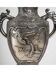 Pair of Silver Metal Vases, Asia