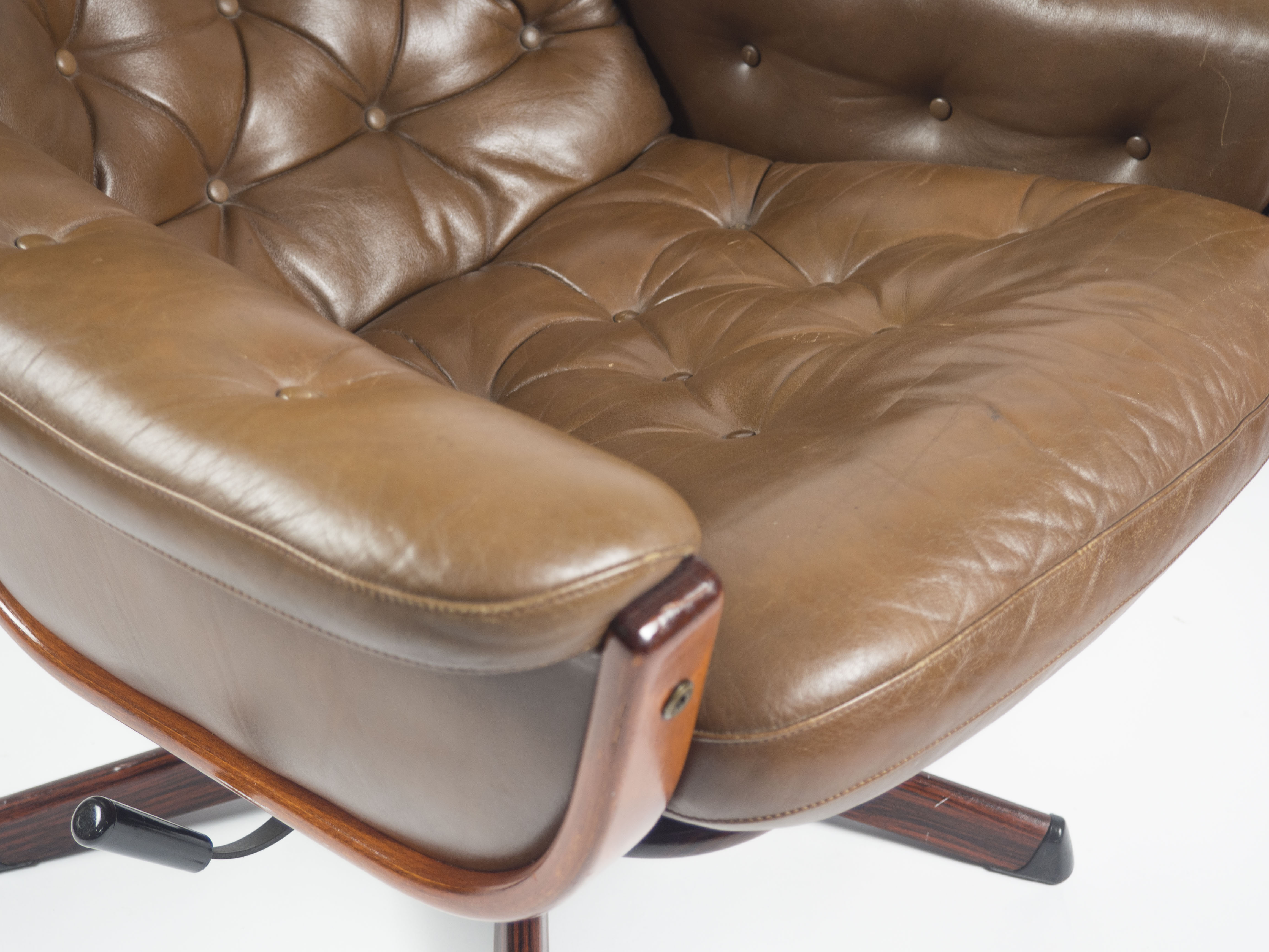 Fauteuil de Göte Möbler, Suède, années 1970