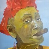 Huile sur toile