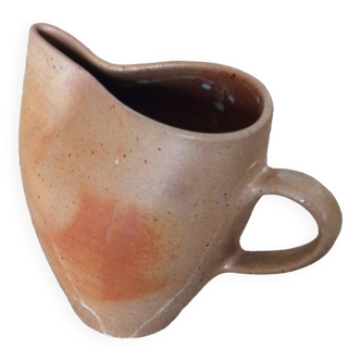 Stoneware pitcher