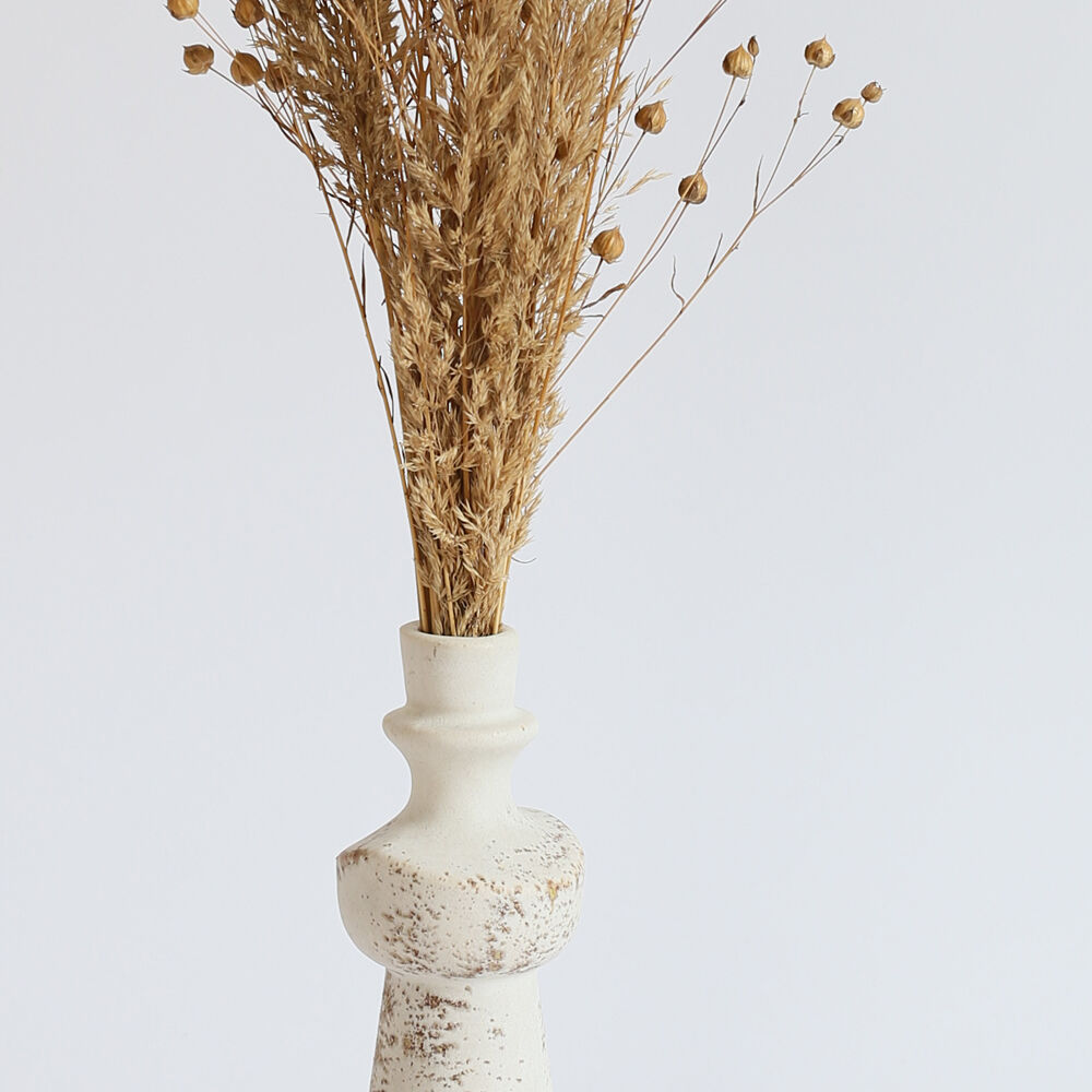 Sandstone vase / candle holder