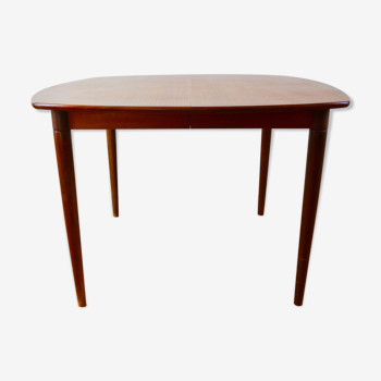 Table scandinave teck années 60 H. W. Klein