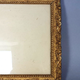Old frame 33x26 foliage 29x22 cm wood gilded stucco gold leaf +glass SB158