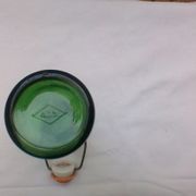Paire de 2 bouteilles en verre Bulach