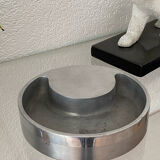 Aluminium cast iron ashtray, 1970s, Albert Leclerc