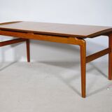 Model 640 Teak Coffee Table by Peter Hvidt & Orla Mølgaard-Nielsen, 1960s