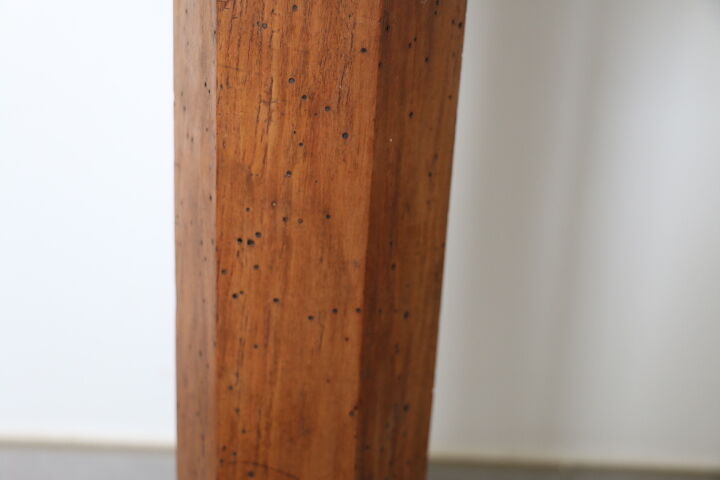 Sellette à tiroir bois 1950