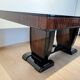 French Art Deco Expandable Dining Room Set, 1930, Set of 9