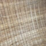 Round Basket made of Asian bamboo