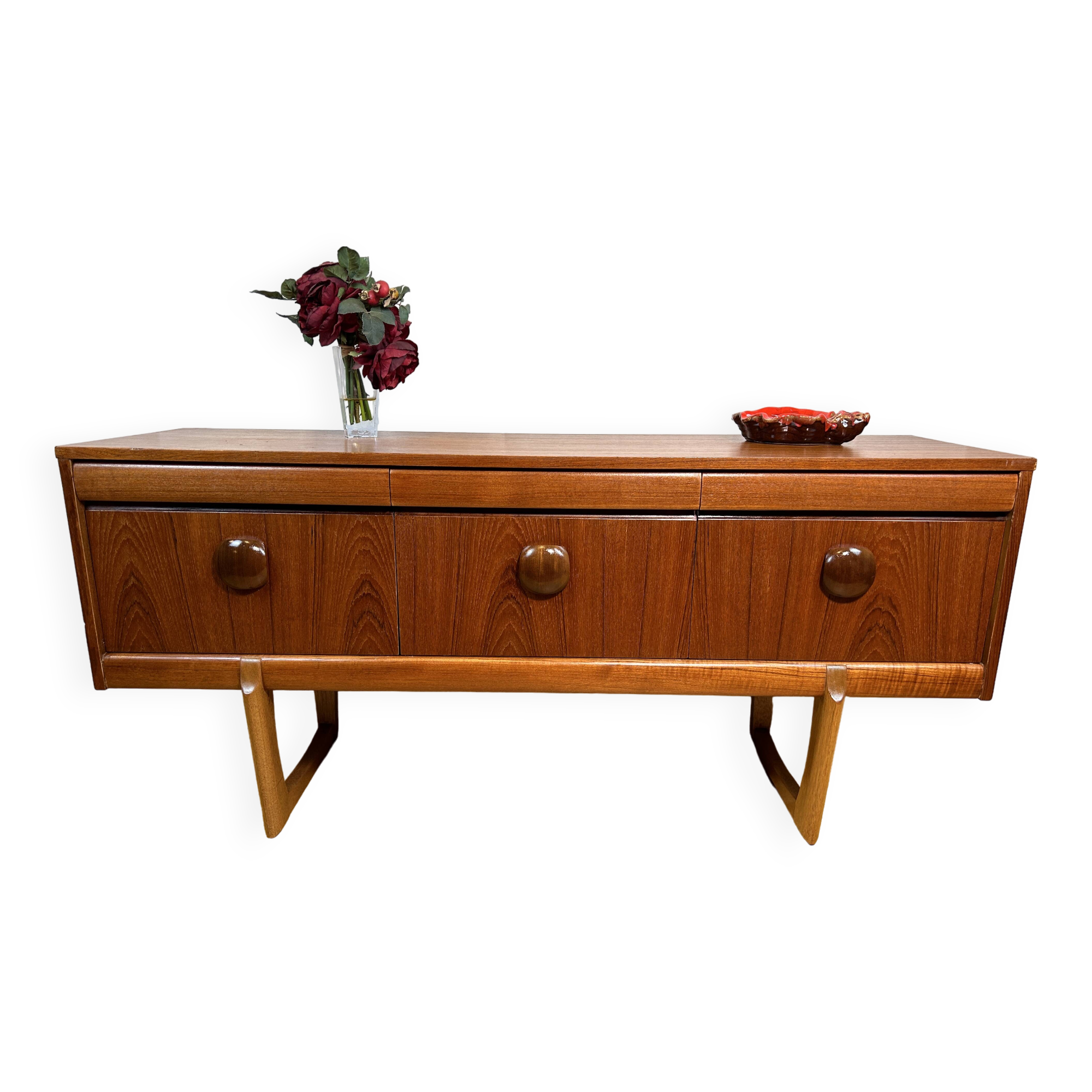 Mid Century retro vintage teak sideboard by Elliots of Newbury 1960