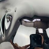 Art Deco ceramic head by Eduard Hermanutz, Villeroy & Boch, mask