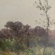 Combe Velluet, Watercolor landscape, nineteenth century