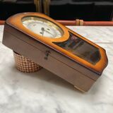 Horloge à pendule ancienne Gewes en bois