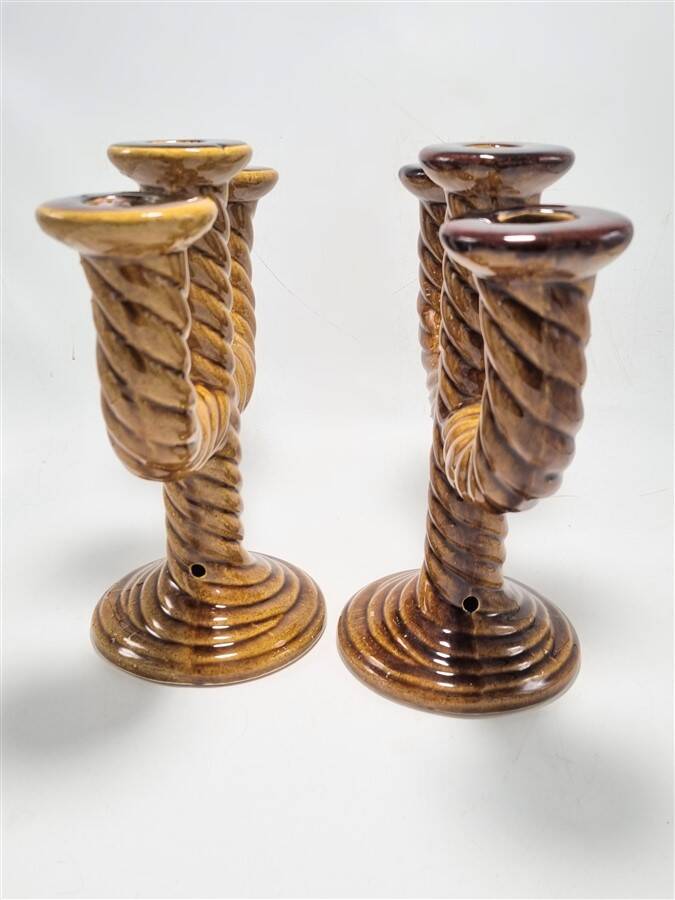 Pair of vintage candlesticks