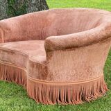 Velvet sofa