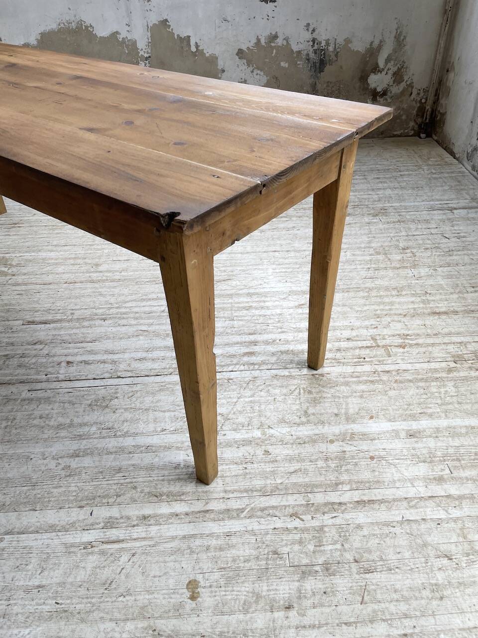 2m pine farm table