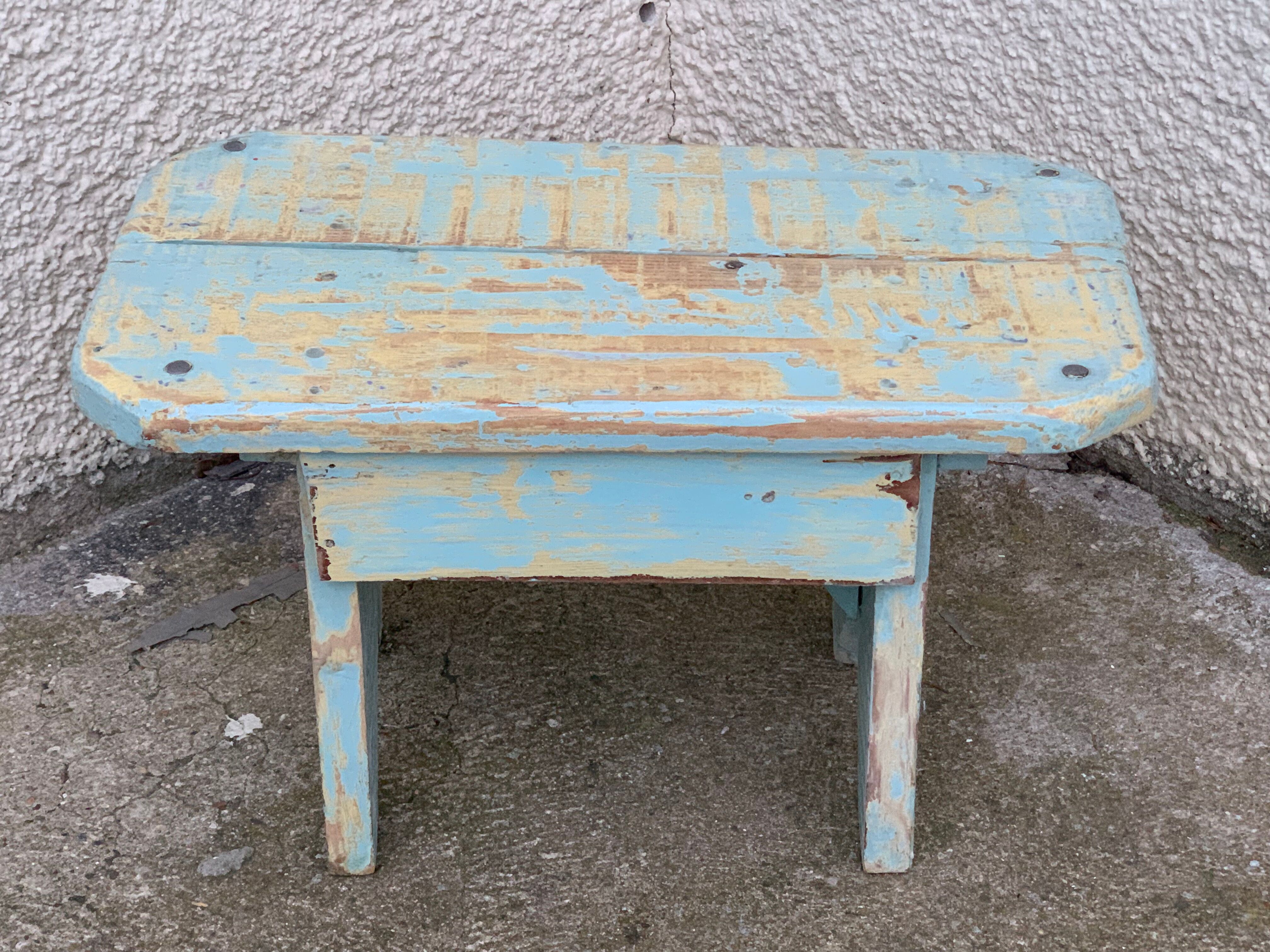 Vintage patina bench 1950