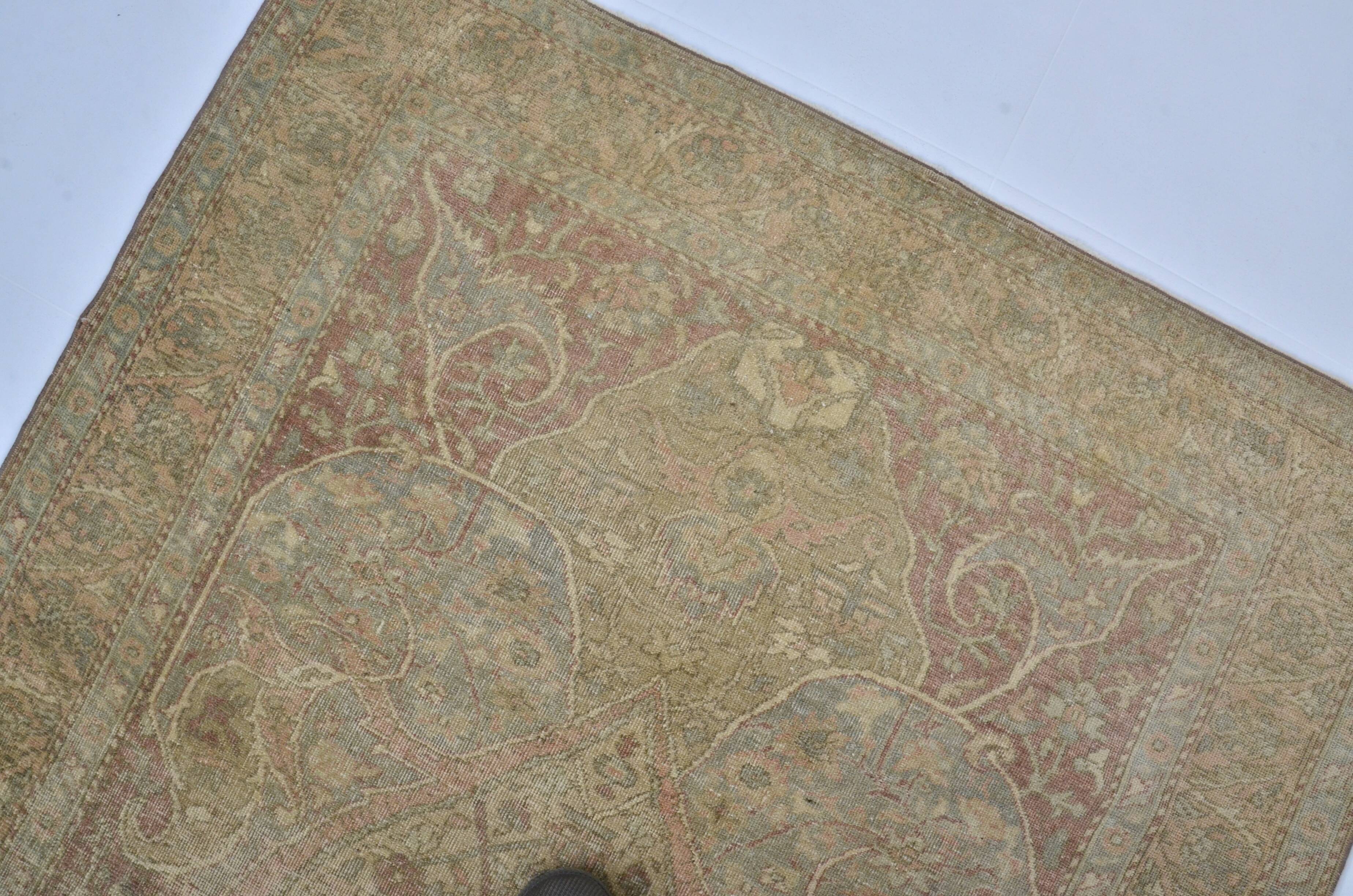 Tapis vintage Oushak antique sku 3097