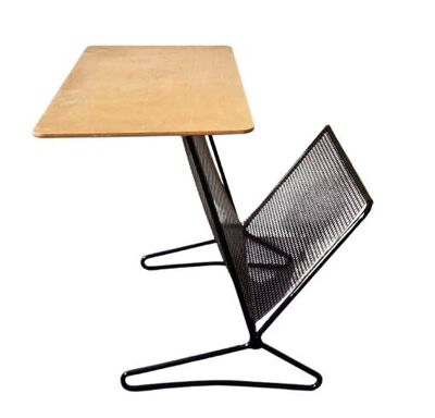 Table d'appoint/porte-revues TM05 de Cees Braakman pour Pastoe, Pays-Bas, années 1950