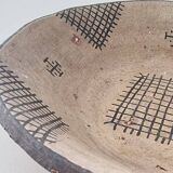 Old Rif pottery salad bowl
